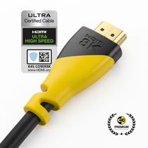 Cabo Hdmi 2.1 8k Certificado Ultra Rápido 3m Cabos Golden Cabo Hdmi 2.1 8k Certificado Ultra Rápido 3m Cabos Golden