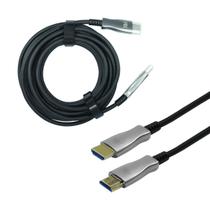 Cabo Hdmi 2.1 8k Hdr Fibra Ótica Ativa 5 Metros