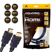 Cabo Hdmi 2.1 Compativel Ps5 Xbox Alta Resolução 5 Metros 8k - Aquario