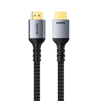 Cabo hdmi 2.1 ultra high speed de 2 metros em nylon geonav