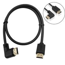 Cabo Hdmi 2 Metros 4k 60hz 30awg Pino 90 Graus - Mxt