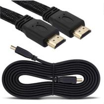 Cabo hdmi 2m trançado 4k ultra hd