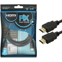 Cabo HDMI 3 Metros 2.1 8K ULTRA HD 3D 19 Pinos CHIP SCE 018-1030