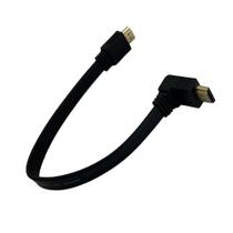 Cabo HDMI 30 cm Ângulo 90 º graus HDMI 2.0 4kX2K/30 hZ curto