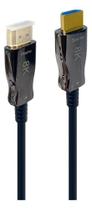 Cabo Hdmi 30m 8k 2.1v Hdr Dinâmico Fibra Optca Od:5.2mm Mxt