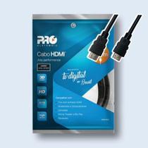 Cabo hdmi 3m proeletronic