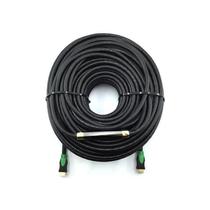 Cabo HDMI 40 Metros 2.0 Ultra HD 3D 4k C- Booster e Chipset Cabo HDMI 40 Metros 2.0 Ultra HD 3D 4k C- Booster e Chipset