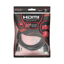 CABO HDMI 4k 2 METROS PLUG 90 GRAUS CHIPSCE VERSÃO 2.0 HDR