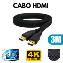 Cabo HDMI 4K Alta Definição Premium Filmes Computador 3m Cabo HDMI 4K Alta Definição Premium Filmes Computador 3m