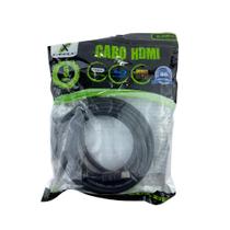 Cabo hdmi 5 metros fullhd 19 pinos x-cell xc-hdmi-5