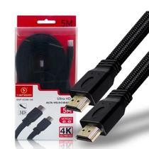 Cabo HDMI 5M 3D Conexão de Longo Alcance Qualidade Superior