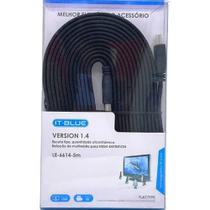 Cabo HDMI 5M tipo flat TV LCD DVD Vídeo Games Cabo HDMI 5M tipo flat TV LCD DVD Vídeo Games