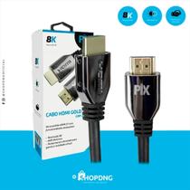 Cabo HDMI 8K 1,5 metros 2.1 pix sce