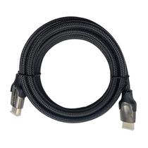 Cabo HDMI 8K, conectores de nylon trançado de alta velocidade e 15 m