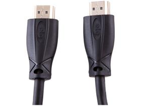 Cabo HDMI Alta Performance v2.0, 4K Ultra HD, ARC e Ethernet, Conectores com Banho de Ouro 24k, com 10 metros, Preto, HS Cabo HDMI Alta Performance v2.0, 4K Ultra HD, ARC e Ethernet, Conectores com Banho de Ouro 24k, com 10 metros, Preto, HS