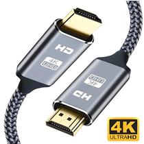 Cabo Hdmi Azul 20 4k 60hz Ethernet De Alta Velocidade Para Ps4 Ps3 Xbox Fire Tv Stick Blue Ray