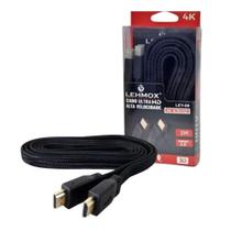 Cabo HDMI Blindado 2.0 4K Ultra HD Alta Velocidade 3 Metros - Lehmox