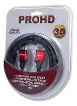 Cabo Hdmi Blindado 2 metros Reforçado