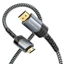 Cabo HDMI BlueRigger Mini HDMI para HDMI 4K 60 Hz HDR 1,8 m