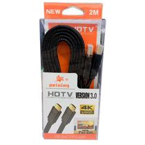 Cabo HDMI c/ Revestimento em Nylon - 2M - Peining Cabo HDMI c/ Revestimento em Nylon - 2M - Peining