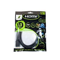 Cabo HDMI com Filtro 1,5m X-Cell XC-HDMI-1.5 Cabo HDMI com Filtro 1,5m X-Cell XC-HDMI-1.5