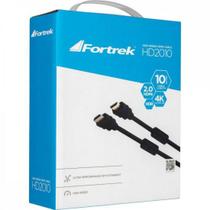 Cabo HDMI Com Filtro 2.0 4K 10 metros HD2010 Fortrek