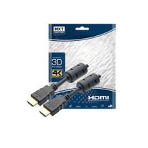 Cabo Hdmi Com Filtro 2.0 4K Ultra Hd 5 Metros