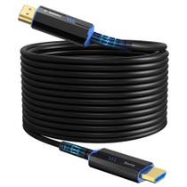 Cabo HDMI de fibra óptica 8K 130 pés/40 m 48 Gbps HDMI 2.1 eARC HDR Cabo HDMI de fibra óptica 8K 130 pés/40 m 48 Gbps HDMI 2.1 eARC HDR