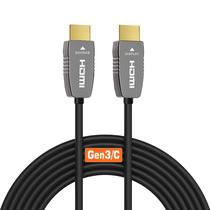 Cabo HDMI de fibra óptica RUIPRO 8K 2.1b 100m 48Gbps com classificação CL2