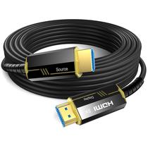 Cabo HDMI DGHUMEN Fibra Óptica 8K 100 pés (HDMI 2.1, 48 Gbps) Cabo HDMI DGHUMEN Fibra Óptica 8K 100 pés (HDMI 2.1, 48 Gbps)