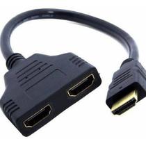 Cabo Hdmi Divisor Splitter Duplicador Y 1 M Para 2 F Xt-2010 Cabo Hdmi Divisor Splitter Duplicador Y 1 M Para 2 F Xt-2010