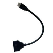 Cabo Hdmi Divisor Splitter Duplicador Y 1 Macho Para 2 Fêmea