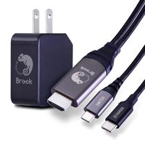 Cabo HDMI, dock e pacote de carregador Brook Switch para Nintendo