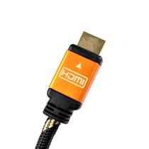 Cabo Hdmi Evus 1.8M V2.0 4K Ouro M/M C-049 6.5Mm