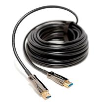 Cabo HDMI Fibra Óptica 2.0 4K 10,0 Metros - SOLUCAO