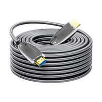 Cabo HDMI Fibra Óptica 2.1 4k/8k Flexível Blindado 20,0 Metros - SOLUCAO