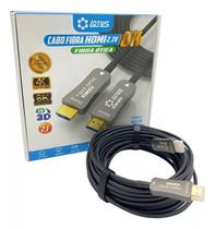 Cabo Hdmi Fibra Optica 2.1 8k 15 Metros Ultra Hd Banhado 3d