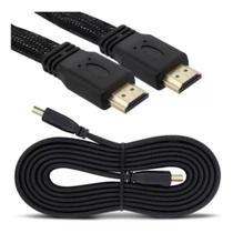 Cabo Hdmi Full Hd Blindado 4k 3 Metros Gold 2.0 3d