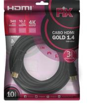 Cabo Hdmi Gold 1.4 4K Ultrahd 19P 10M. - GNA