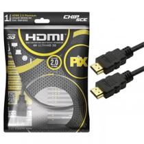 Cabo Hdmi Gold 2.0 19 Pinos 4k 1 Metro 018-2221