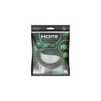 CABO HDMI GOLD 2.0 90º 3 METROS 2.0 4K ULTRA HD 3D 018-3323