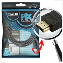 Cabo Hdmi Gold Pix 2.1 / 8K 19 Pinos Gold - 1,5M