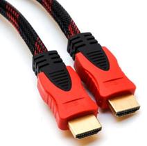 Cabo HDMI + HDMI com Malha 1.8M Flexível Cabo HDMI + HDMI com Malha 1.8M Flexível