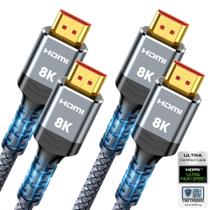 Cabo HDMI Highwings 2.1 48Gbps (2m) - Suporte 8K e 10K