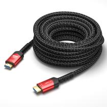 Cabo HDMI JSAUX 4K Fibra Óptica 30m 18Gbps HDMI 2.0 de alta velocidade