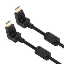 Cabo HDMI macho/macho 1.4 com 1,80 metros 90º