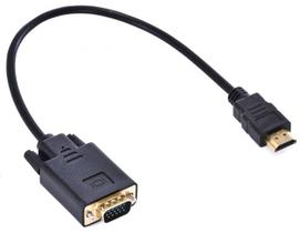 Cabo hdmi macho para vga macho 30 cm