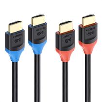 Cabo HDMI Matters Ultra High Speed 8K 48 Gbps, 2 m, pacote com 2