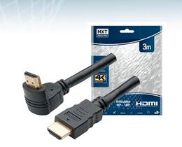 Cabo hdmi mxt 2.0 uhd 4k 90 c/filtro 3m dourado