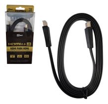 Cabo Hdmi P/ Hdmi 2.0 Ultra Hd 4k 3d Ready 1,8 Metro 100mbps